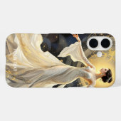 Coques Case-Mate iPhone Imaginaire Mignonne Lady Espace Dansant (Verso (horizontal))