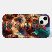 Coques Case-Mate iPhone Imaginaire Mignonne Lady Mask Venice (Verso (horizontal))