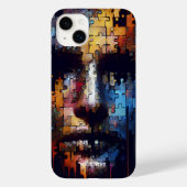Coques Case-Mate iPhone Imaginaire Mignons Fragments Homme Visage (Verso)