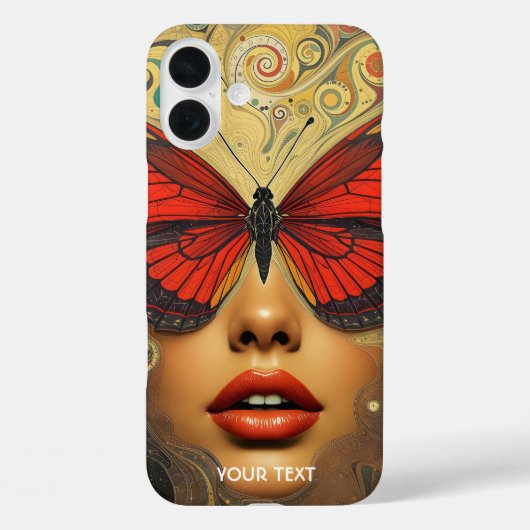 Coques Case-Mate iPhone Imaginaire Mignons Papillons Abstraits yeux (Verso)