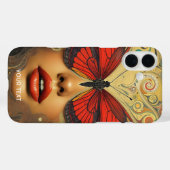 Coques Case-Mate iPhone Imaginaire Mignons Papillons Abstraits yeux (Verso (horizontal))