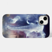 Coques Case-Mate iPhone Imaginaire Mist Mist Elephant Jungle (Verso (horizontal))