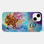 COQUES Case-Mate iPhone IMAGINAIRE MONOGRAMME DE DRAGON DE MER (Verso (horizontal))