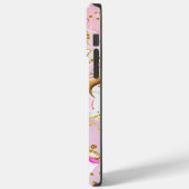 Coques Case-Mate iPhone Imaginaire rose Encre d'alcool iPhone 14 Pro Max C (Verso / Gauche)