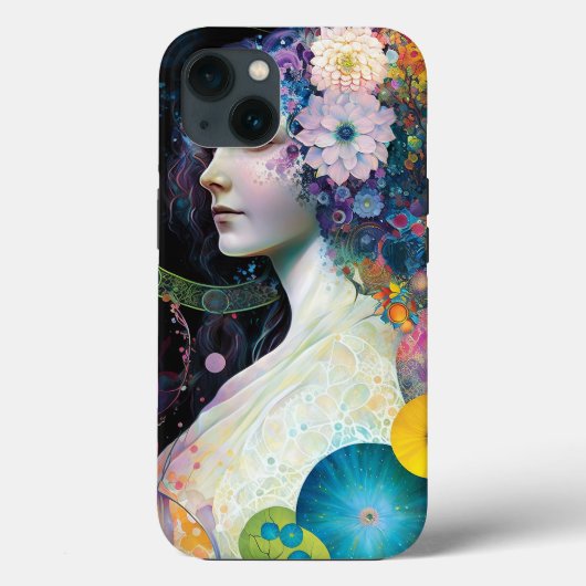 Coques Case-Mate iPhone Imaginaire Surreal Cosmic femme déesse (Verso)