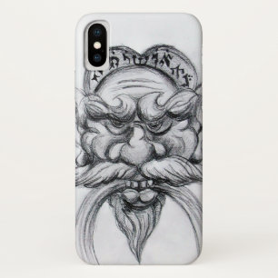 Etui iPhone Case-Mate IMAGINAIRE TAROT/ANTIQUE MASQUE GROTESQUE Noir Bla