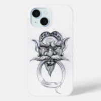IMAGINAIRE TAROT/ANTIQUE MASQUE GROTESQUE Noir Bla