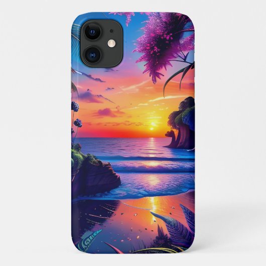 Coques Case-Mate iPhone Imaginaire Tropical Beach Two (Dos)