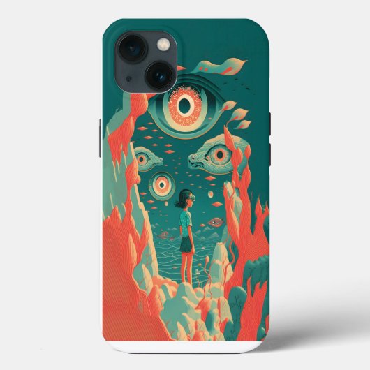 Coques Case-Mate iPhone Imaginaires Abstraits Monde d'objets impossible (Verso)