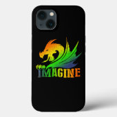 Coques Case-Mate iPhone IMAGINE Imaginaire Dragon Style Idéal Pour Les Cad (Verso)