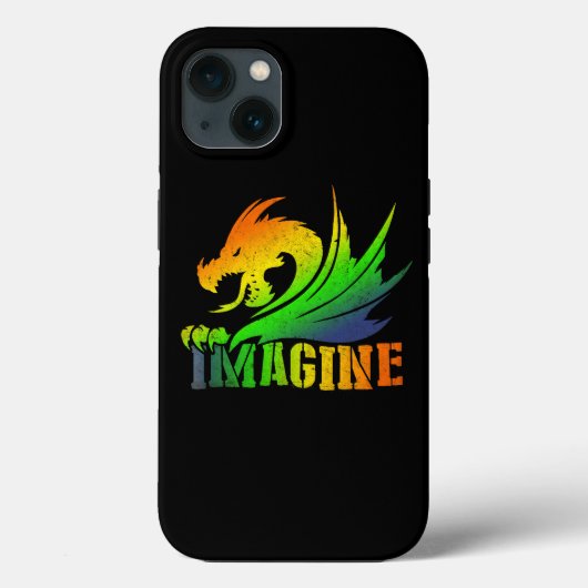 Coques Case-Mate iPhone IMAGINE Imaginaire Dragon Style Idéal Pour Les Cad (Verso)