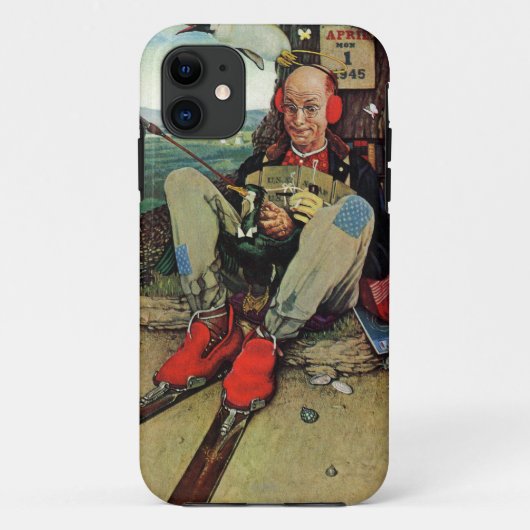Coques Case-Mate iPhone Imbécile d'avril, 1945 (Dos)