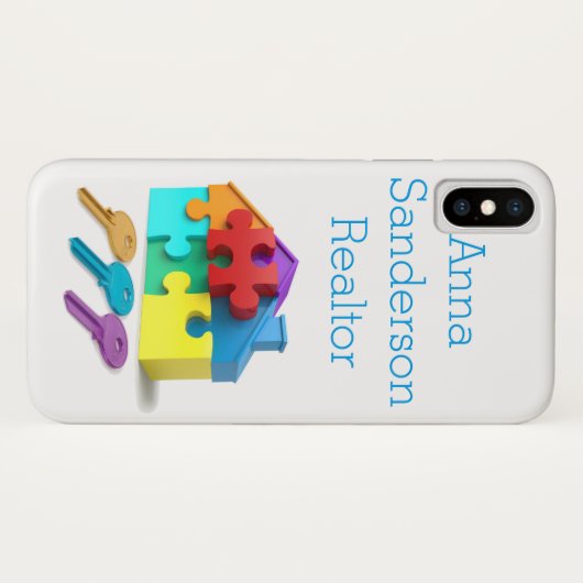 Coques Case-Mate iPhone Immobiliers, agent immobilier, agent immobilier, (Dos (Horizontal))