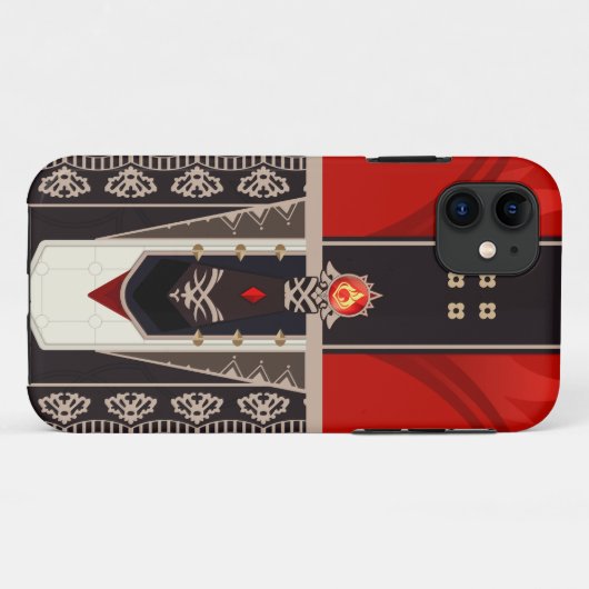 Coques Case-Mate iPhone Impact de Diluc Genshin (Dos (Horizontal))