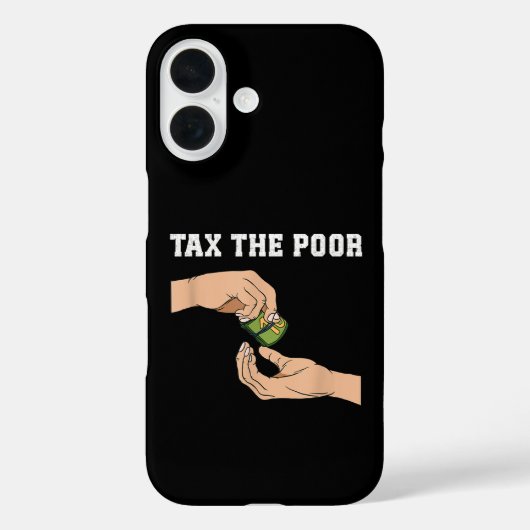 Coques Case-Mate iPhone Impôt sur les pauvres (Verso)