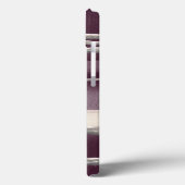 Coques Case-Mate iPhone Impression Abstraite violet Rose argent (Verso / Gauche)