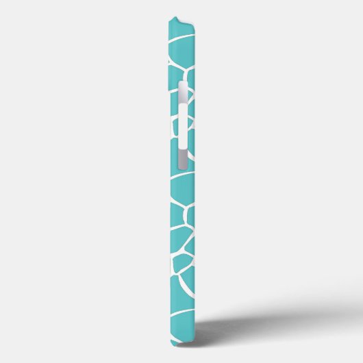 Coques Case-Mate iPhone Impression Aqua Giraffe (Verso / Gauche)