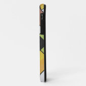 Coques Case-Mate iPhone Impression Brown jaune vert (Dos/Gauche)