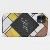Coques Case-Mate iPhone Impression Brown jaune vert (Dos (Horizontal))