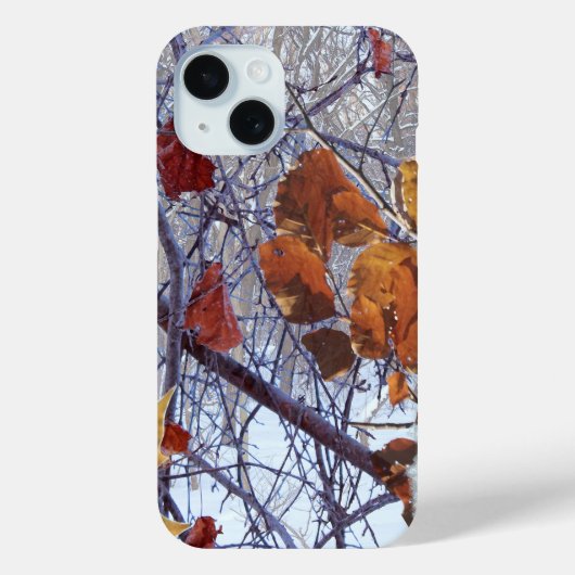 Coques Case-Mate iPhone Impression Camion de la première forêt d'hiver de  (Verso)