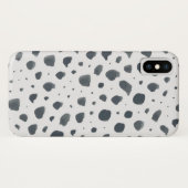 Coques Case-Mate iPhone Impression dalmate aquarelle (Dos (Horizontal))
