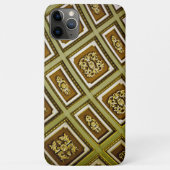 Coques Case-Mate iPhone Impression d'architecture verte et Brown (Dos)