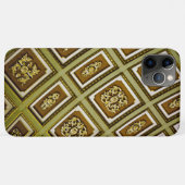 Coques Case-Mate iPhone Impression d'architecture verte et marron (Dos (Horizontal))