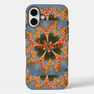 iPhone 16 Plus Case Impression d'art Abstrait Giraffe