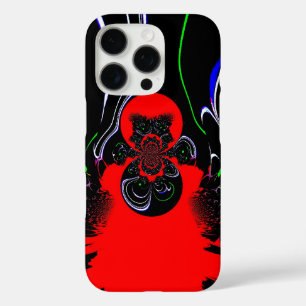 iPhone 16 Pro Case Impression d'art fluide Kaleidoscope
