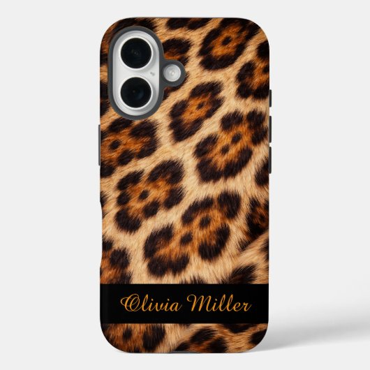 Coques Case-Mate iPhone Impression de chat Bengal personnalisée avec nom (Verso)