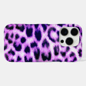 Coques Case-Mate iPhone Impression de fausse fourrure de léopard guépard r (Verso (horizontal))