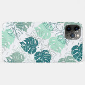 Coques Case-Mate iPhone Impression de feuilles tropicales (Dos (Horizontal))