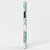 Coques Case-Mate iPhone Impression de feuilles tropicales (Dos/Droite)