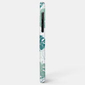Coques Case-Mate iPhone Impression de feuilles tropicales (Dos/Gauche)