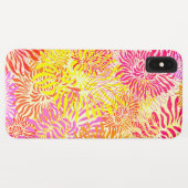 Coques Case-Mate iPhone Impression de fleurs colorées (Dos (Horizontal))