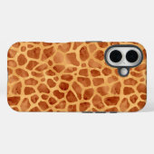 Coques Case-Mate iPhone Impression de girafe aquarelle (Verso (horizontal))