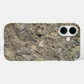 Coques Case-Mate iPhone Impression de hachage fossile (Verso (horizontal))