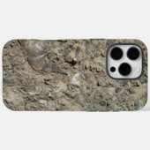 Coques Case-Mate iPhone Impression de hachage fossile (Verso (horizontal))