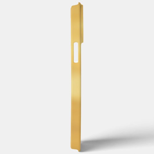 Coques Case-Mate iPhone Impression de la barre d'or (Verso / Droite)
