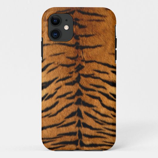 Coques Case-Mate iPhone Impression de la fourrure en bande de tigre (Dos)