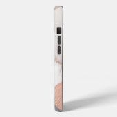 Coques Case-Mate iPhone Impression de la géométrie du marbre (Verso / Gauche)