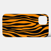 Coques Case-Mate iPhone Impression de la Zèbre orange Princeton (Verso (horizontal))