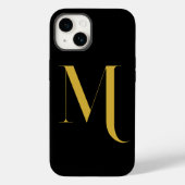 Coques Case-Mate iPhone Impression de monogramme extra large unique (Verso)