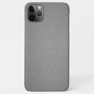 Case-Mate iPhone Case Impression de motif en cuir texturé gris
