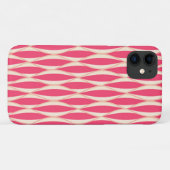 Coques Case-Mate iPhone Impression de ruban de style milieu de siècle - nu (Dos (Horizontal))