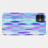 Coques Case-Mate iPhone Impression de ruban de style milieu de siècle - vi (Dos (Horizontal))