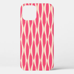 Coques Pour iPhone Impression de ruban du milieu du siècle - nuances
