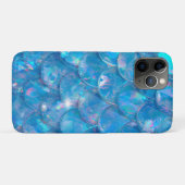 Coques Case-Mate iPhone Impression de sirène bleue brillante (Dos (Horizontal))