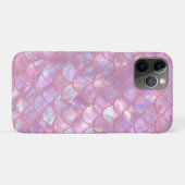 Coques Case-Mate iPhone Impression de sirène rose clair (Dos (Horizontal))