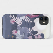 Coques Case-Mate iPhone Impression de sirène vintage (Dos (Horizontal))